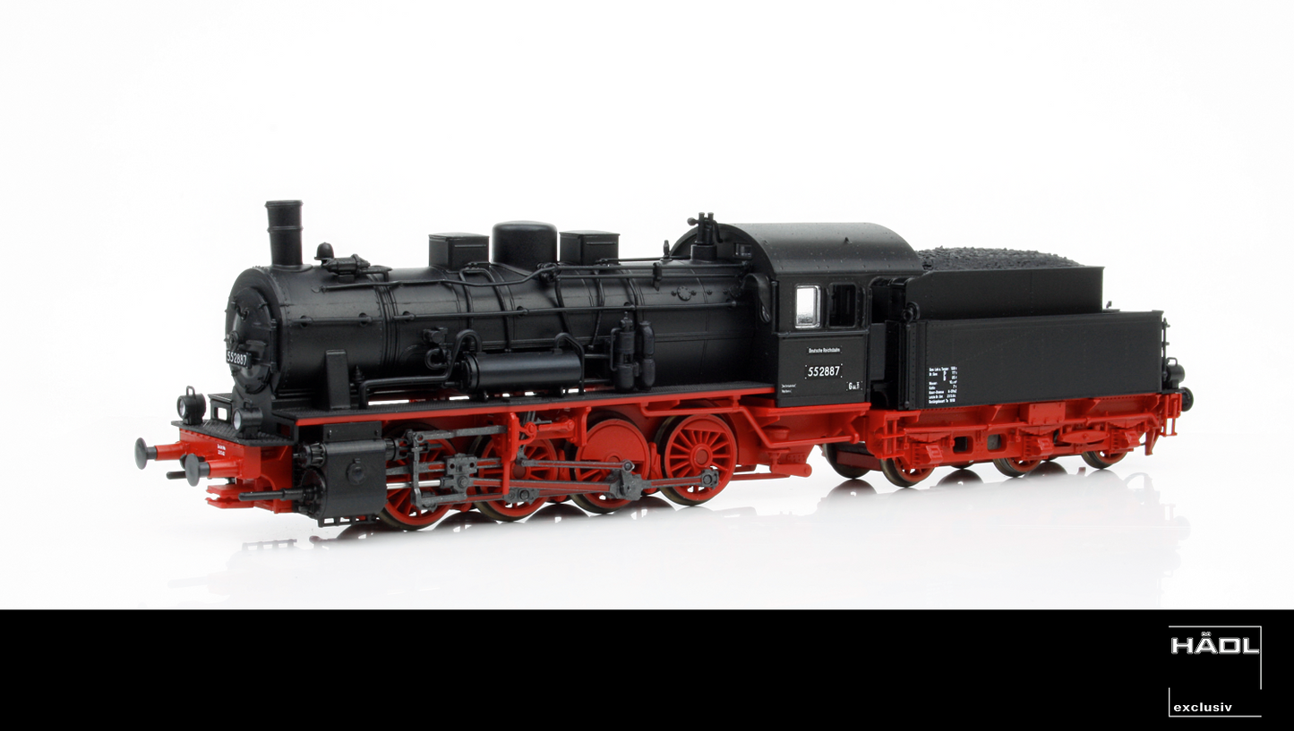 Dampflok BR55 (Preußische G8.1), DR, Ep. III
