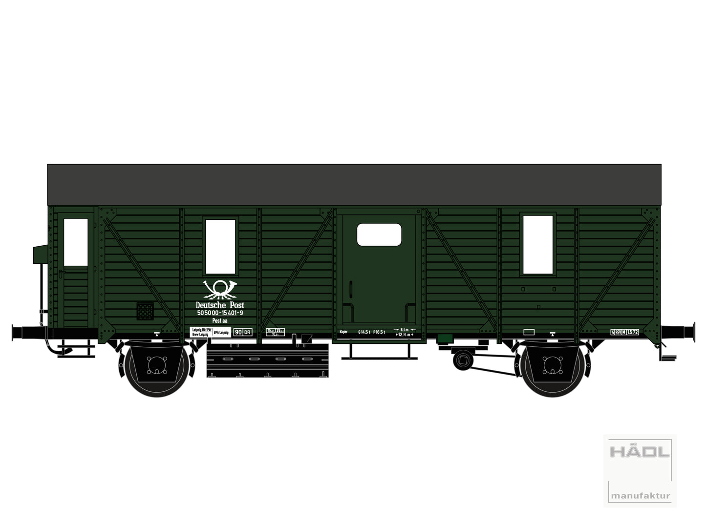 Postwagen Post aa