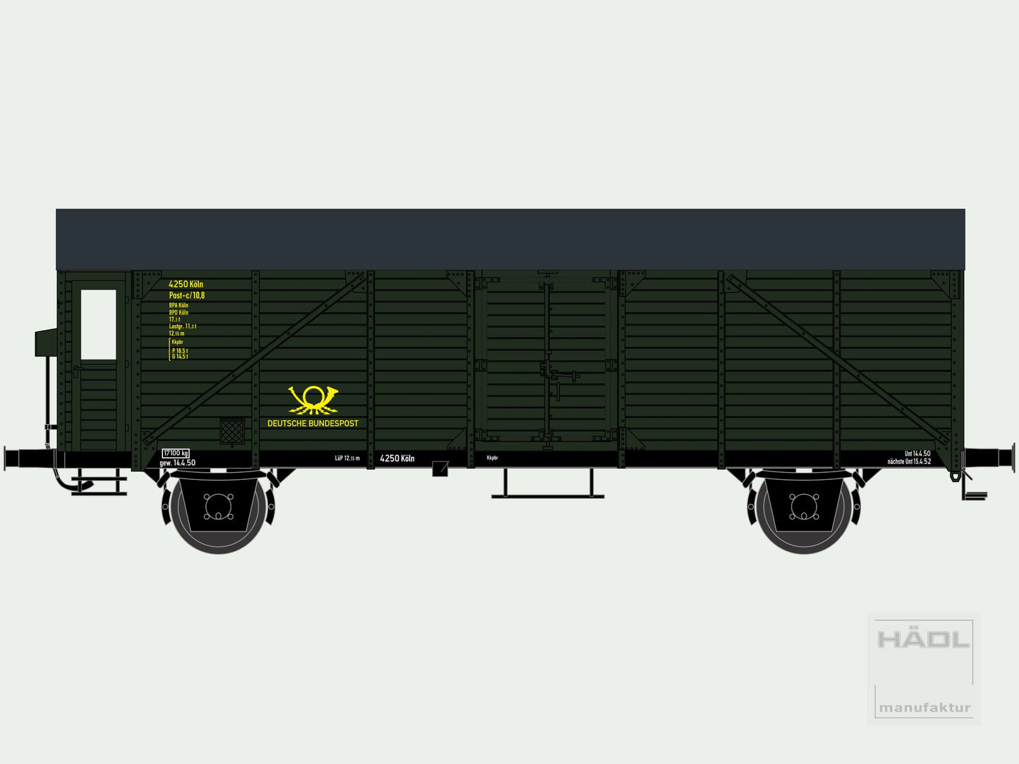 Postwagen, DBP, Ep. III