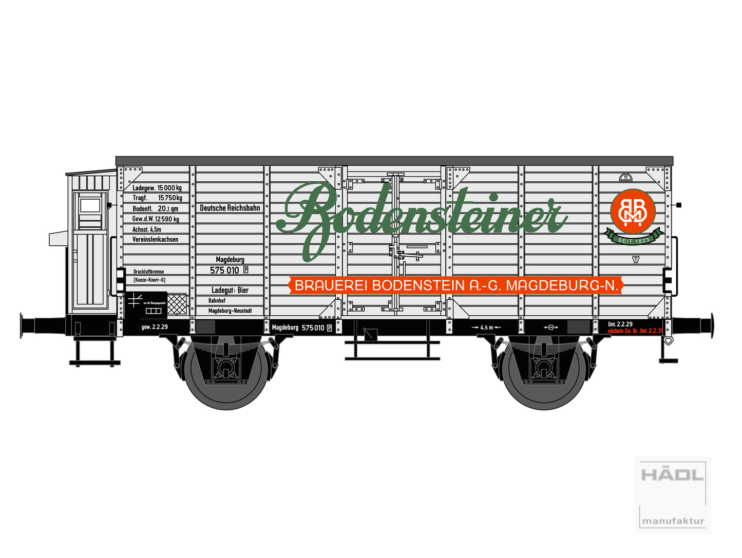 Bodensteiner Bierwagen, DRG, Ep. II