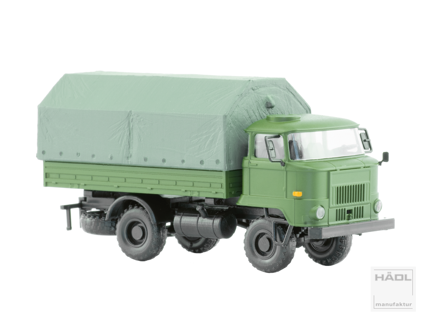 IFA L60 Pritsche/ Trapezplane, Allrad, Ballonräder