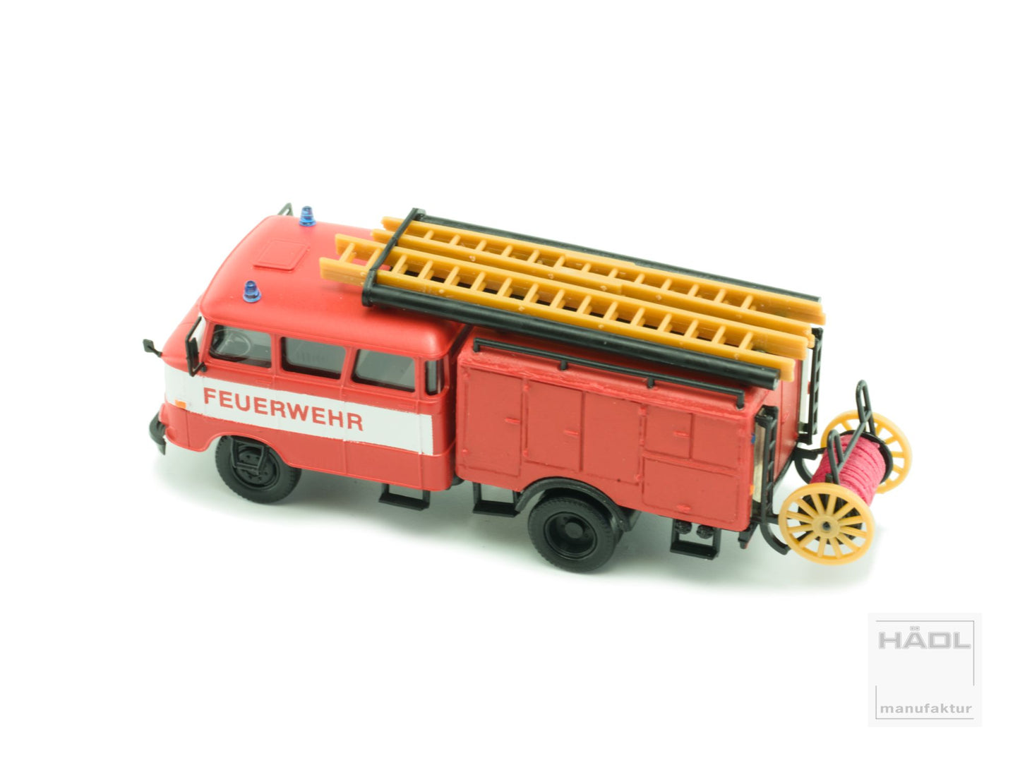 IFA W50L LF16 mit Bauchbinde, Holzhaspel, Feuerwehr