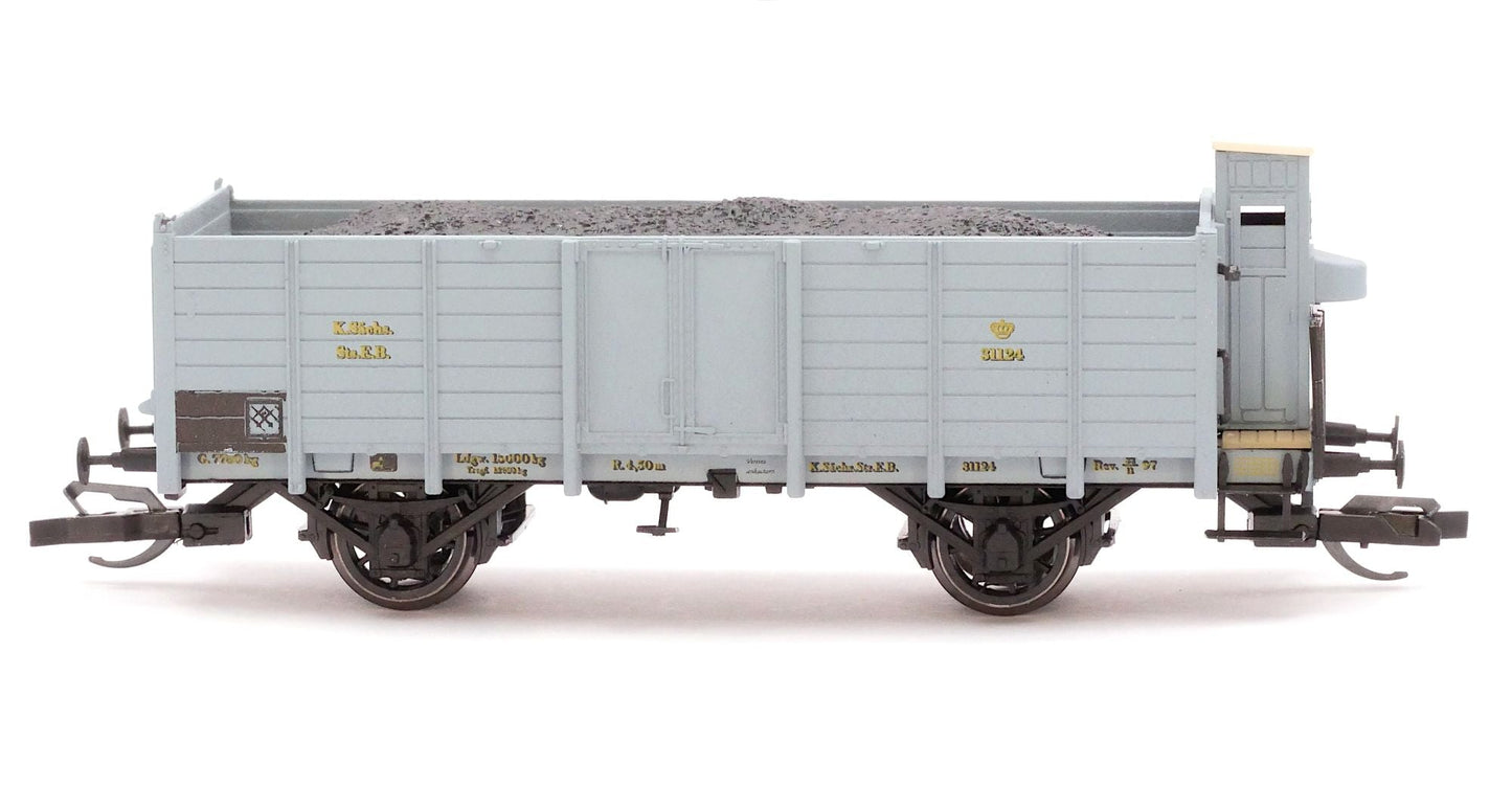 [Nachproduktion] Sächsischer O3 (mit Bremserbühne) Nr. 31124