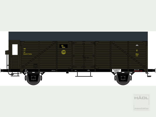 Postkühlwagen c/10,8, DRP, Ep. II