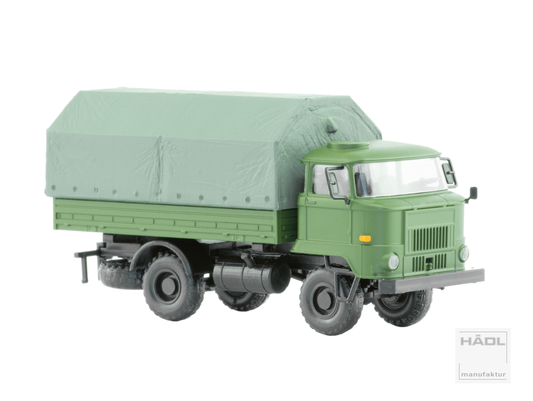 IFA L60 Pritsche/ Trapezplane, Allrad, Ballonräder