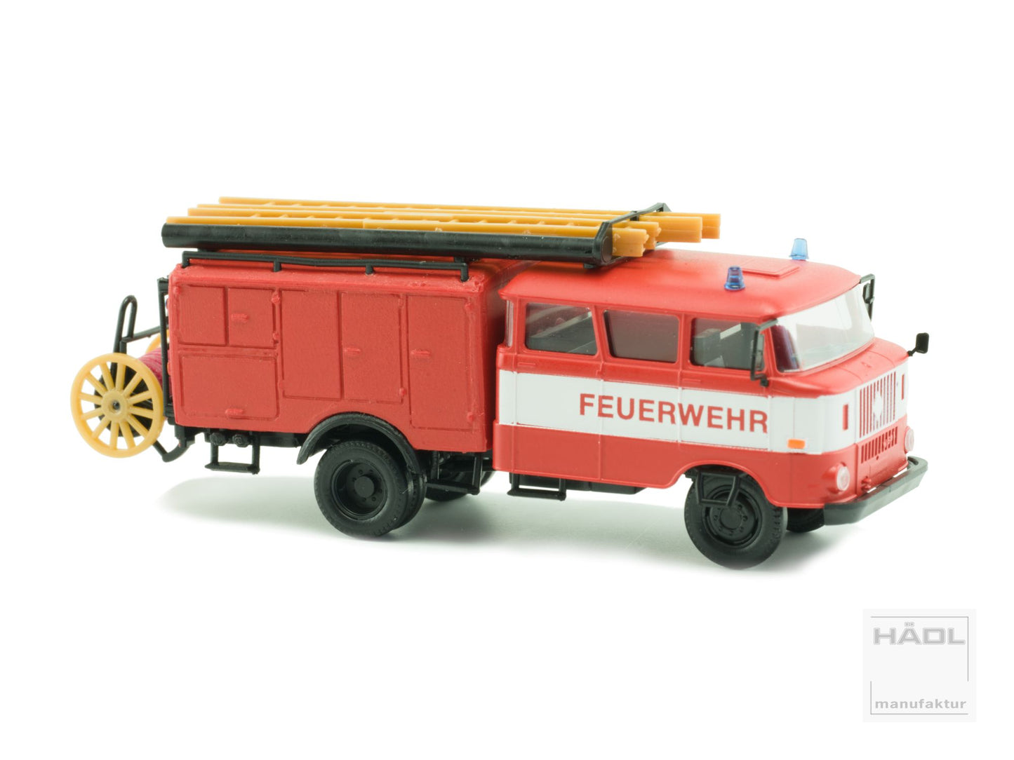 IFA W50L LF16 mit Bauchbinde, Holzhaspel, Feuerwehr