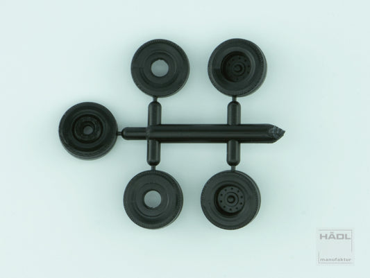 Zwillingsrädersatz Anhänger 9 mm