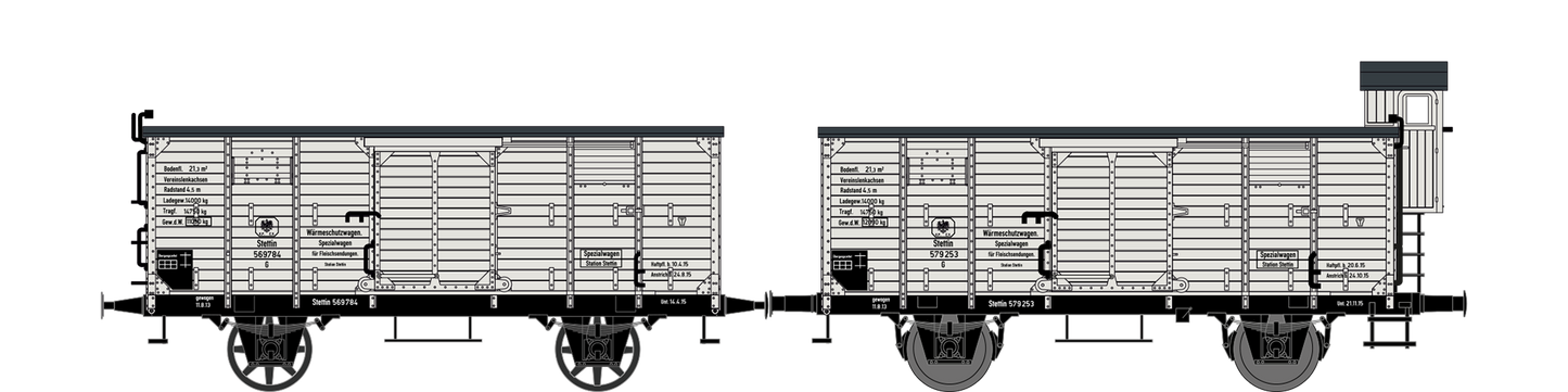 Hädl #25139 Set Wärmeschutzwagen KPEV
