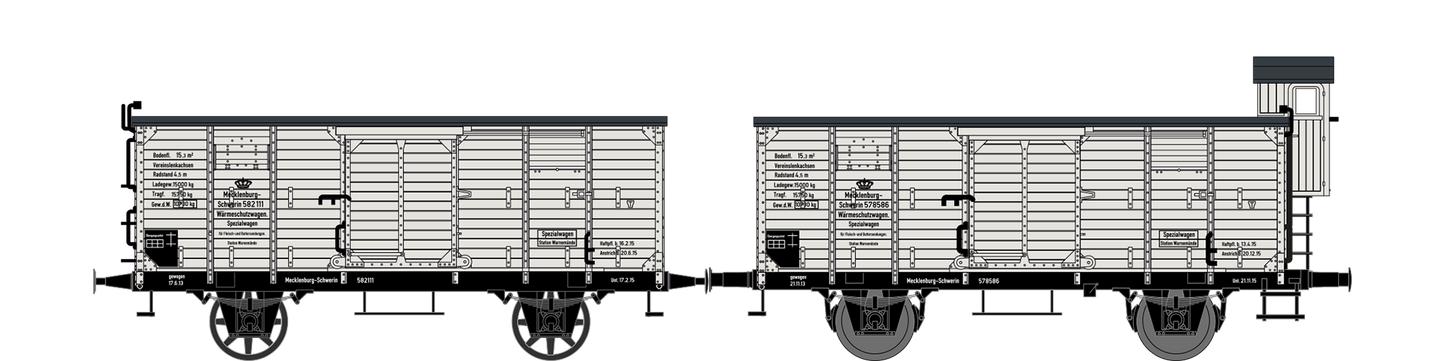 Hädl #25140 Set Wärmeschutzwagen MFFE