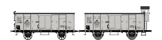 Hädl #25140 Set Wärmeschutzwagen MFFE