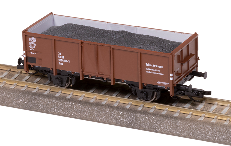 DR-Schlackewagen mit Schlackeladung, DR Ep. IV