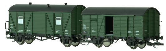 DR-Bauzugwagen-Set Waschwagen und Gerätewagen, Ep. IV