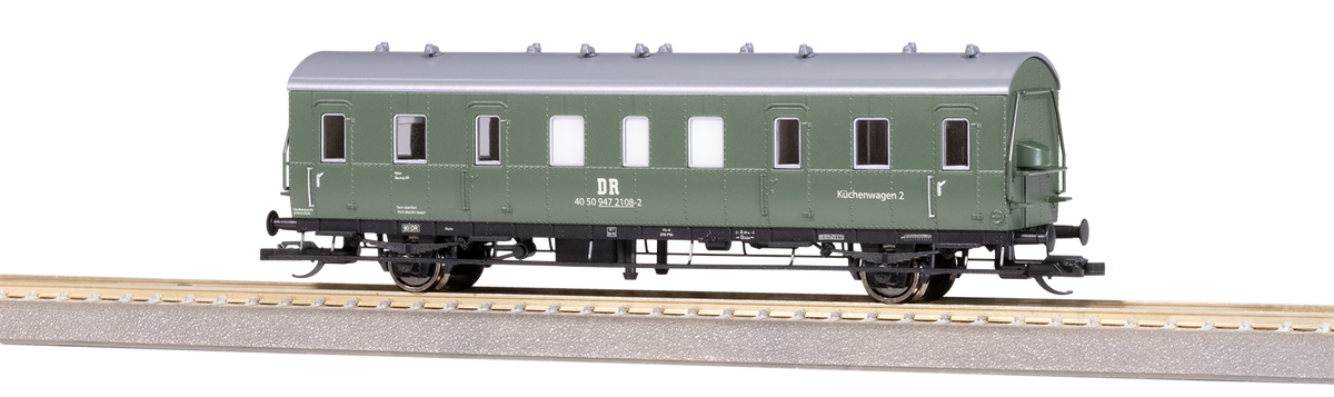 Bauzug Küchenwagen, DR, Ep. IV